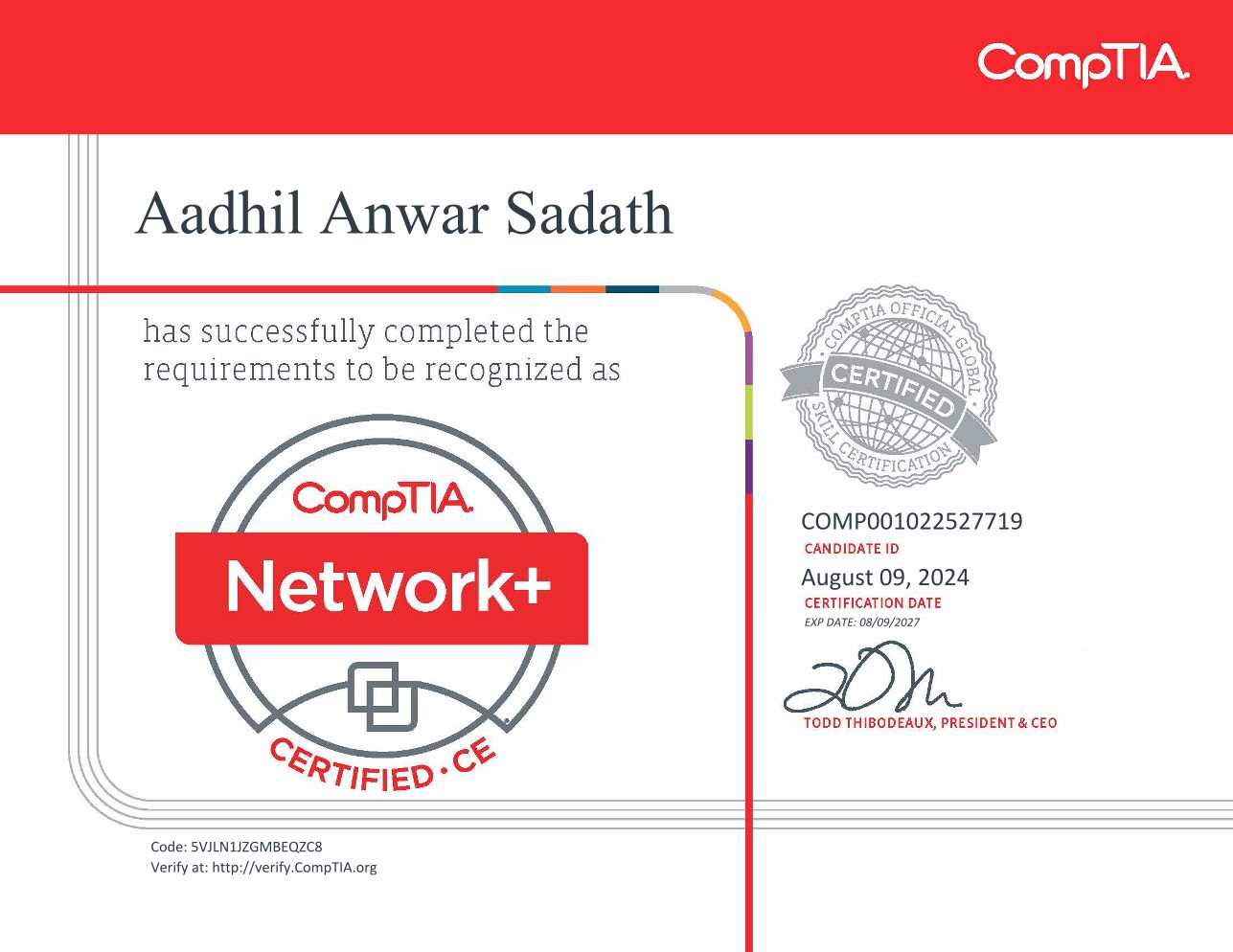 CompTIA Network+ CE